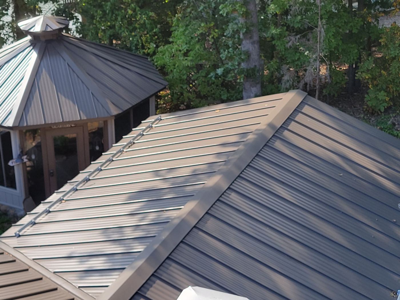 Metal roof project by Campbells Metal Roofing and Construction